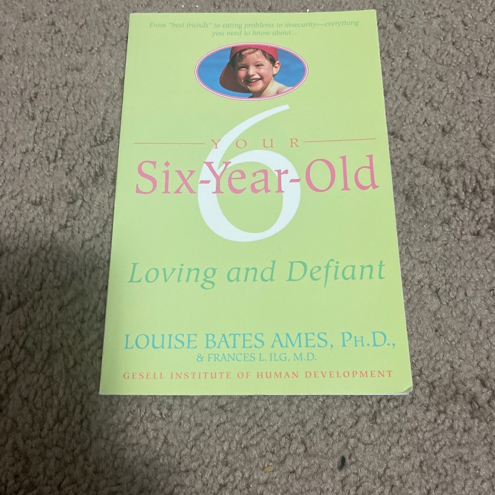 Your Six-Year-Old: Loving and Defiant by Louise Bates Ames & Frances L.
